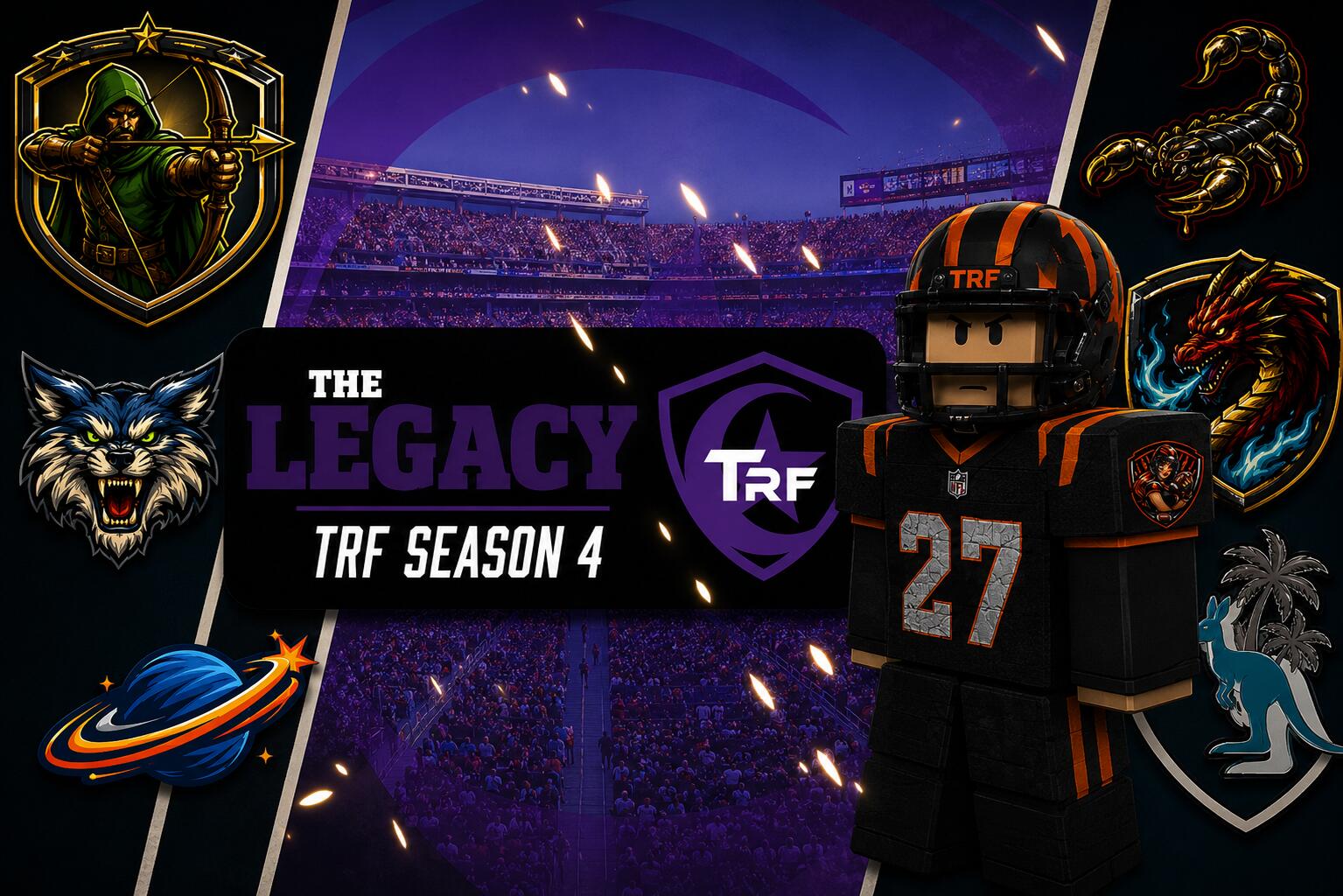 Discovery splash banner for TRF | S5 | Week 1 Discord server