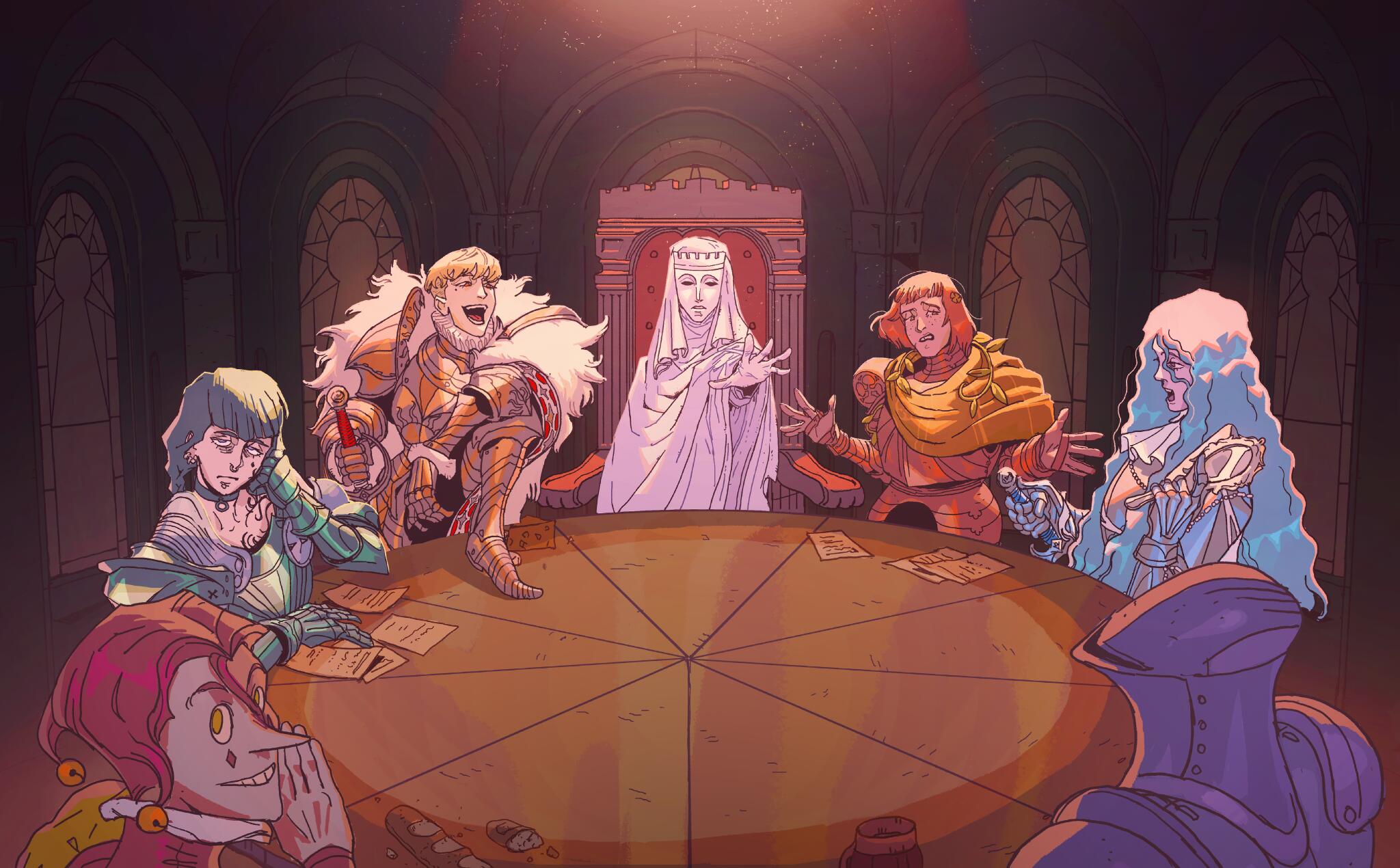 Discovery splash banner for Sovereign Tower Discord server