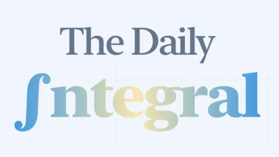 Discovery splash banner for The Daily Integral Community Discord server