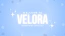 Discovery splash banner for Velora Discord server