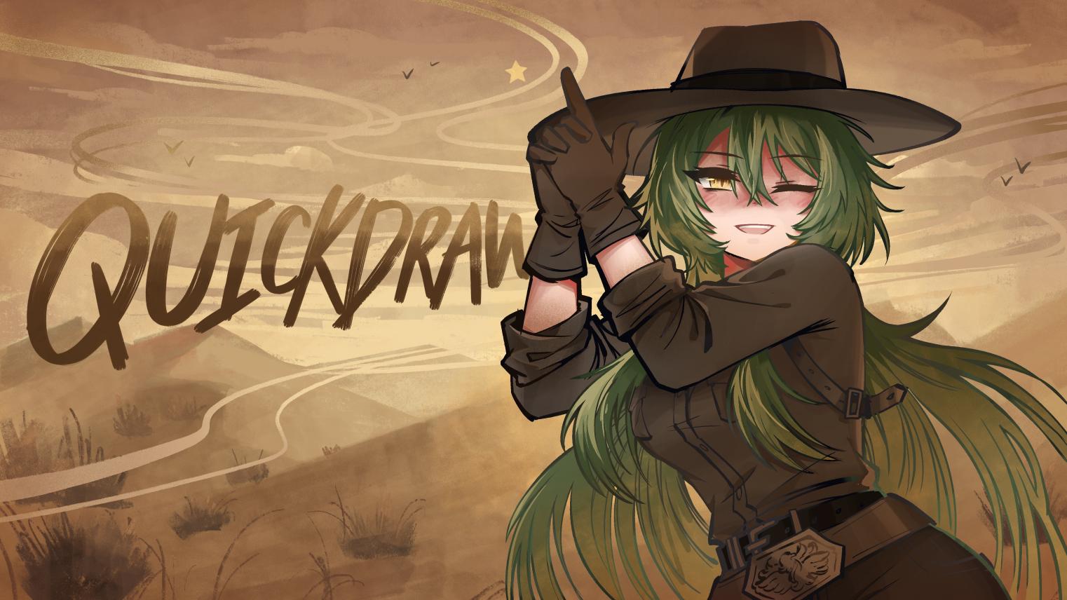 Discovery splash banner for QUICKDRAW! Discord server