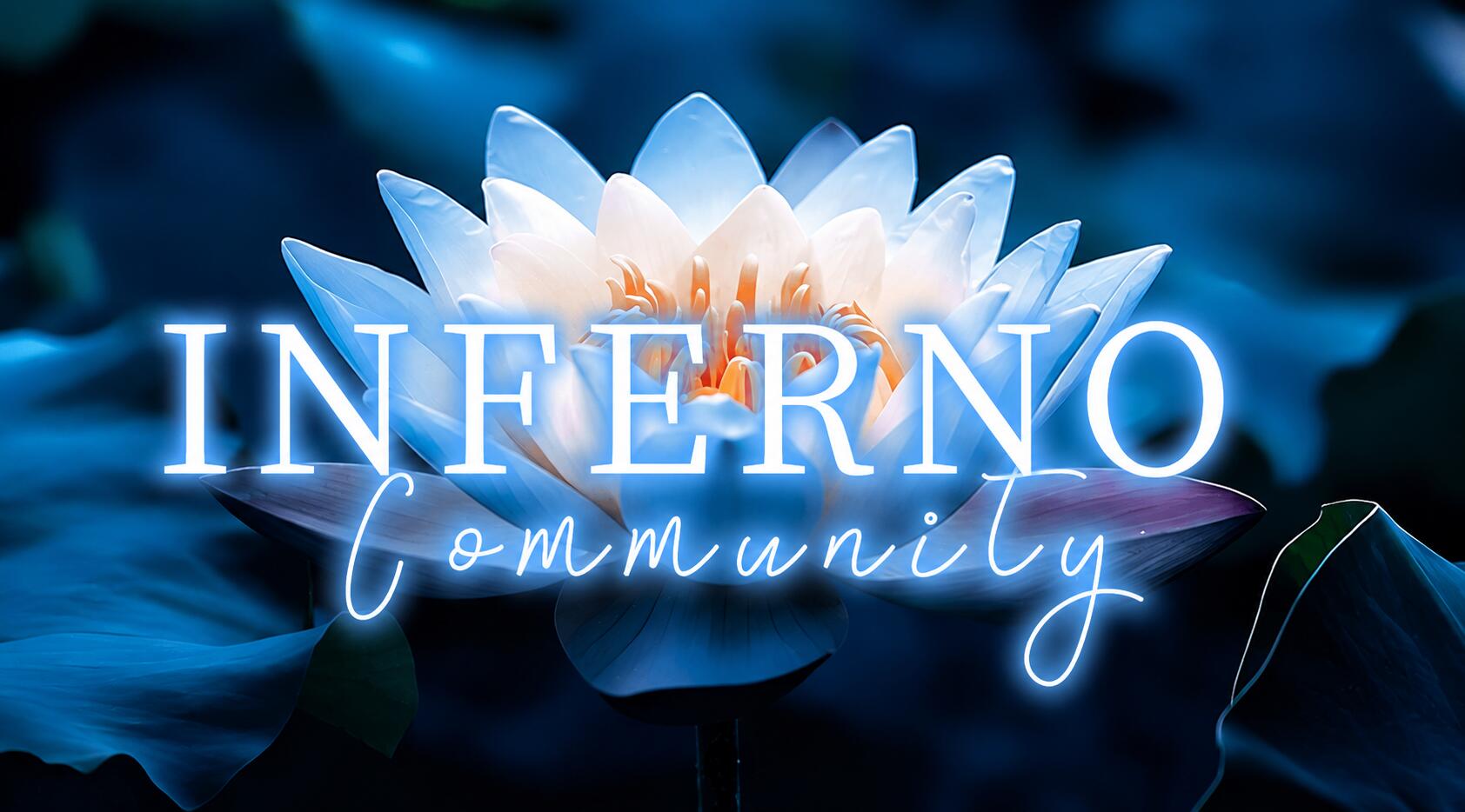Discovery splash banner for ⌁ Inferno Community ⌁ Discord server