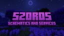 Discovery splash banner for Szoro’s DonutSMP Schematics & Services Discord server