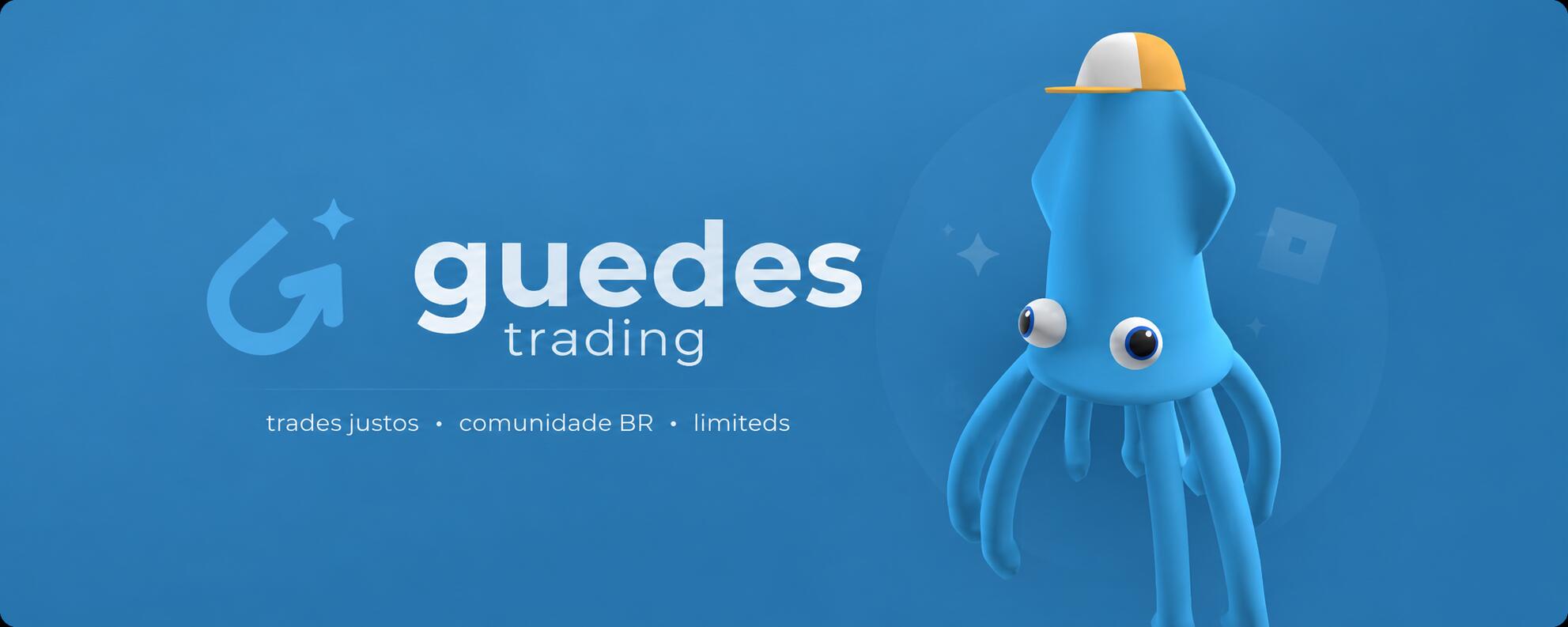 Discovery splash banner for Guedes Trading Discord server