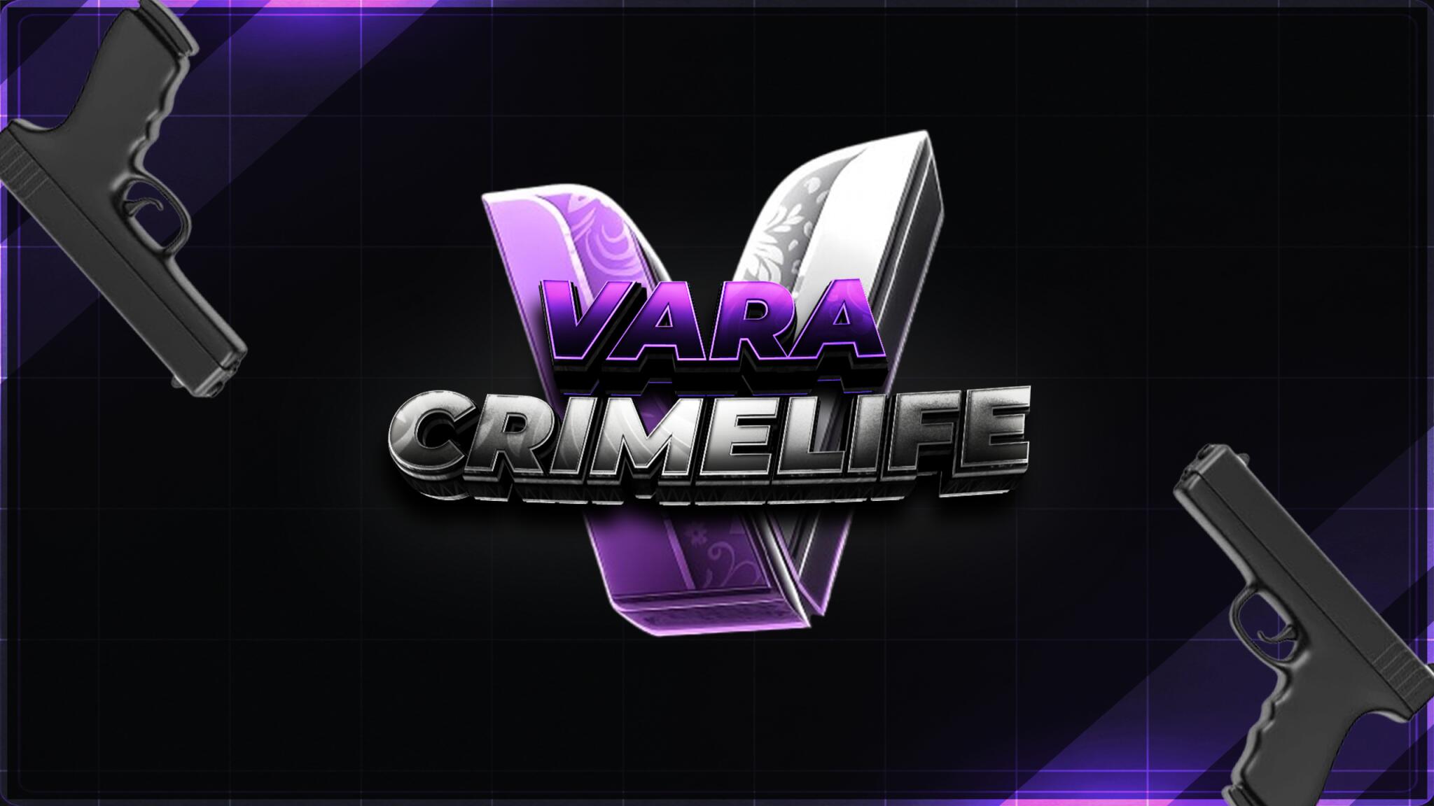 Discovery splash banner for Vara Crimelife Discord server
