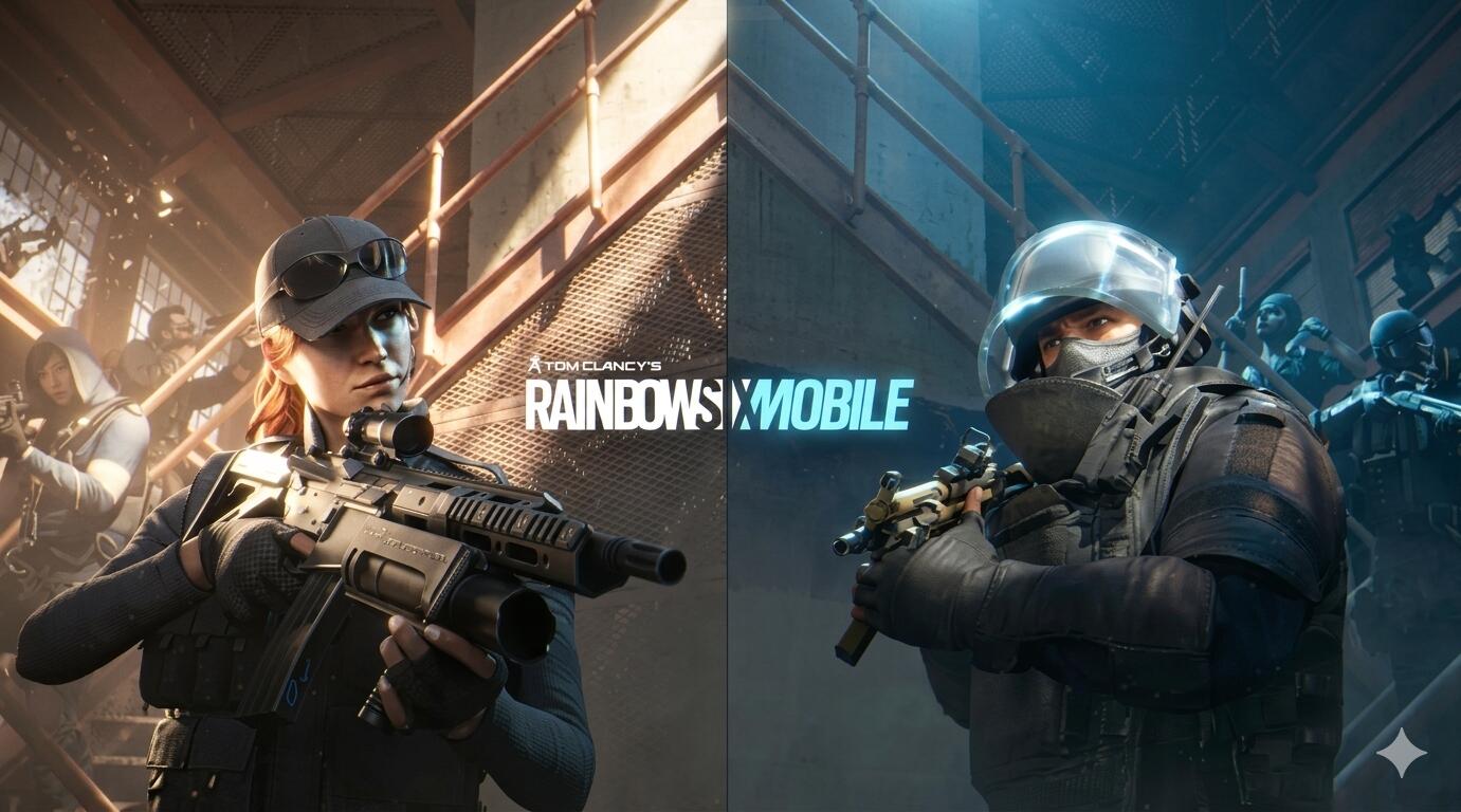 Discovery splash banner for Rainbow Six Mobile | Asia Discord server