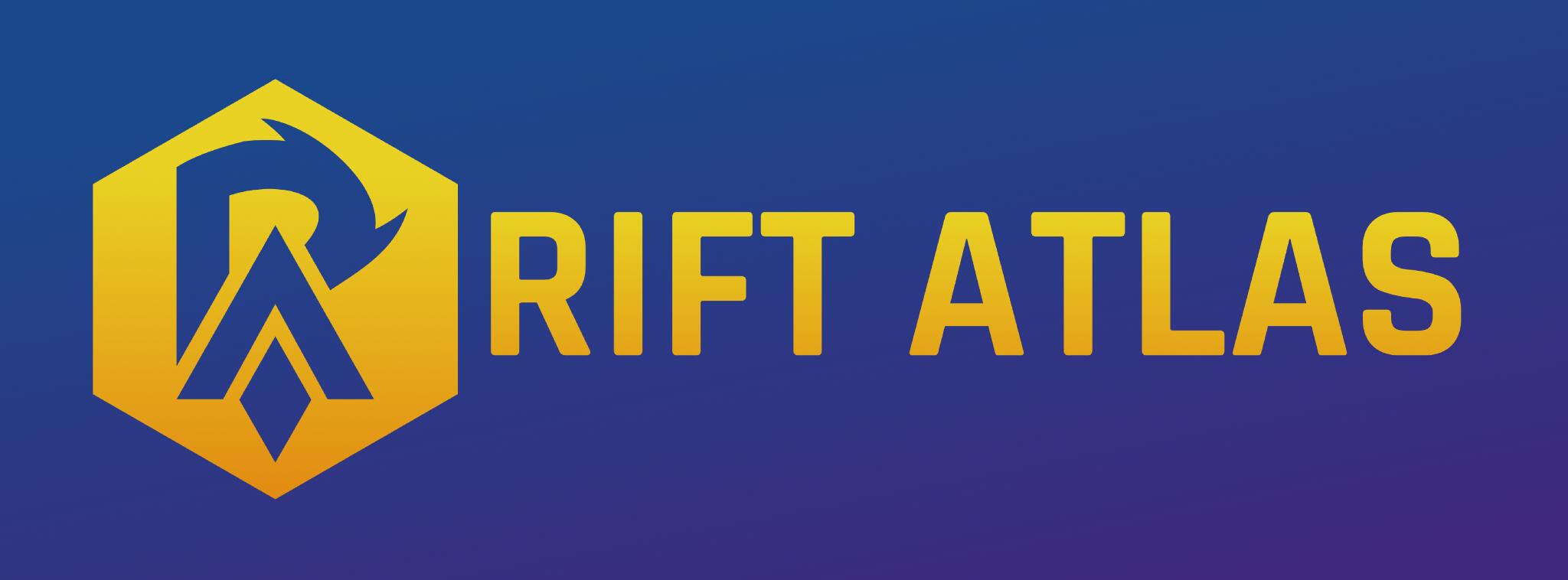 Discovery splash banner for RiftAtlas Discord server