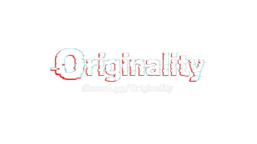 Discovery splash banner for Originality Discord server