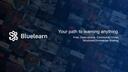 Discovery splash banner for Bluelearn Discord server