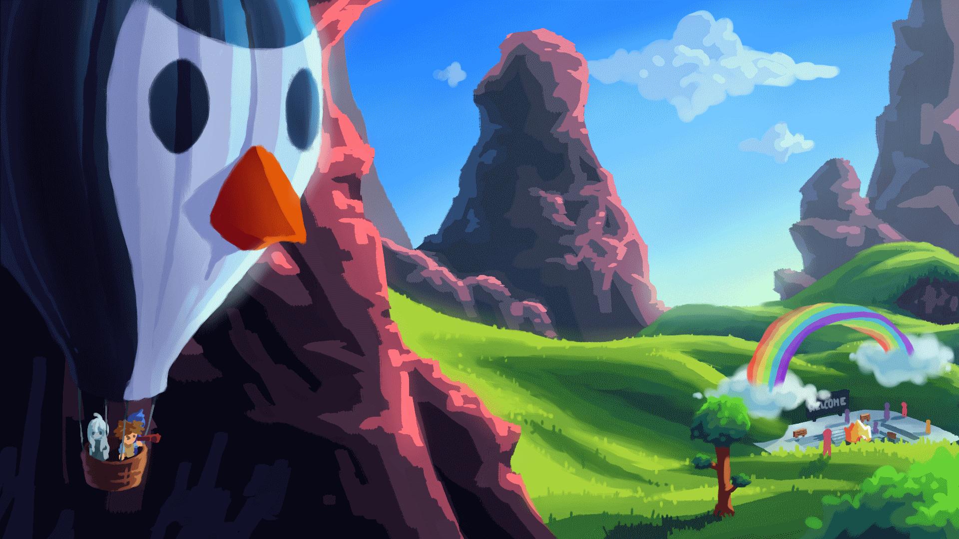 Discovery splash banner for Penguin Games 🌞 Discord server