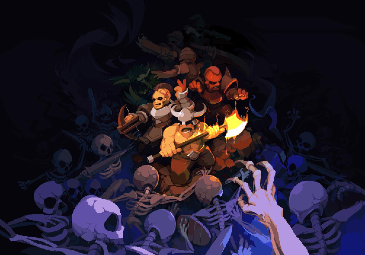Discovery splash banner for Hero Siege Discord server