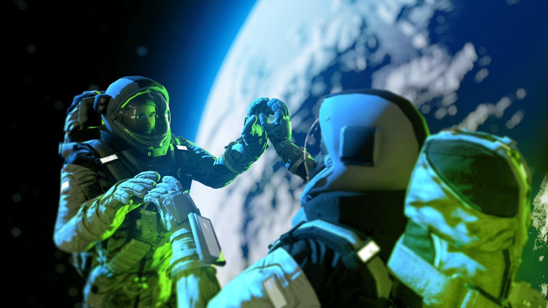 Discovery splash banner for Space Engineers 1 & 2 France Discord server