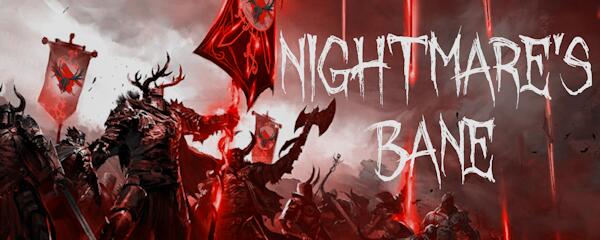 Discovery splash banner for Nightmares Bane Discord server