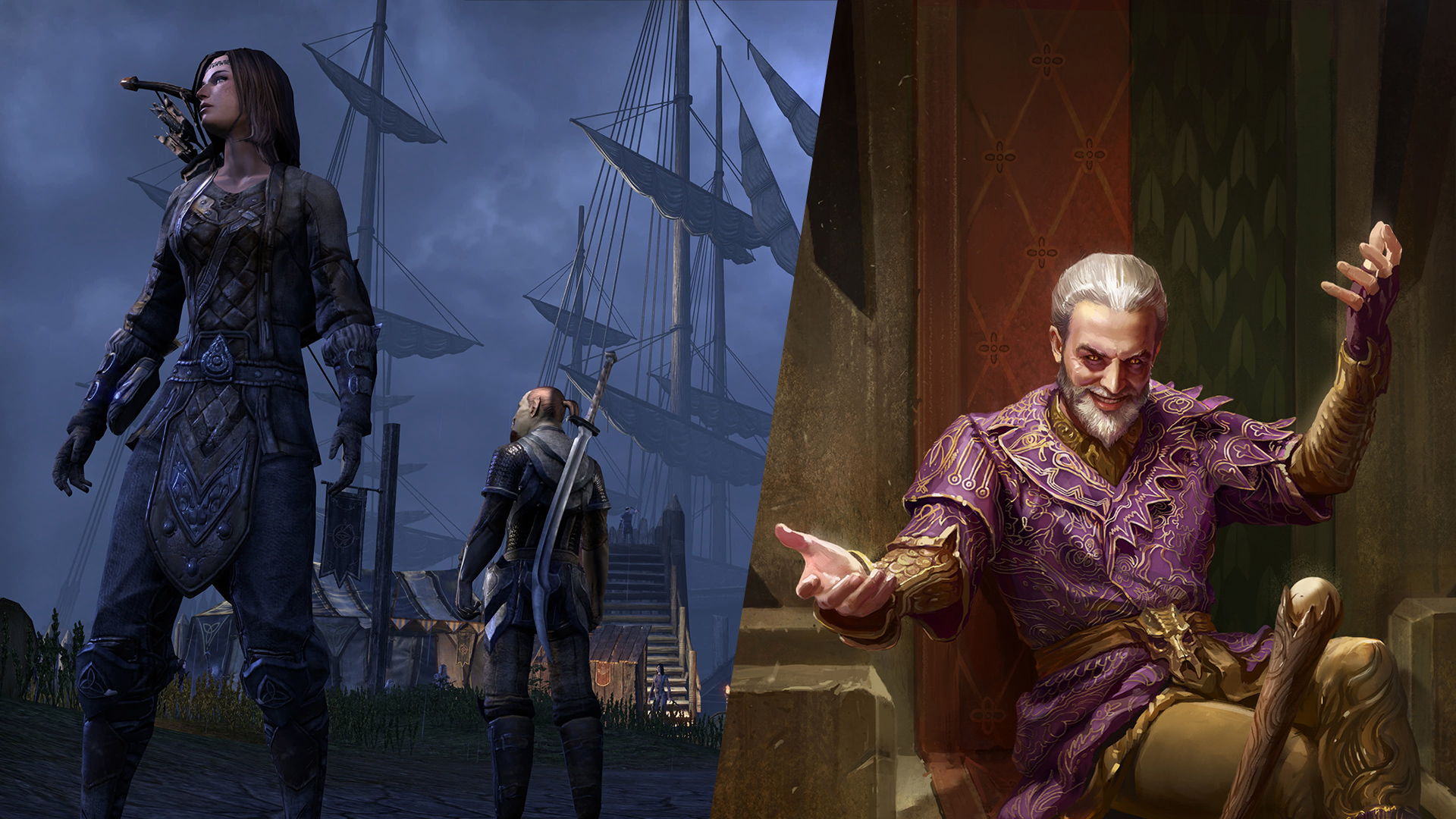 Discovery splash banner for West Wind & Sheogorath's etc Discord server