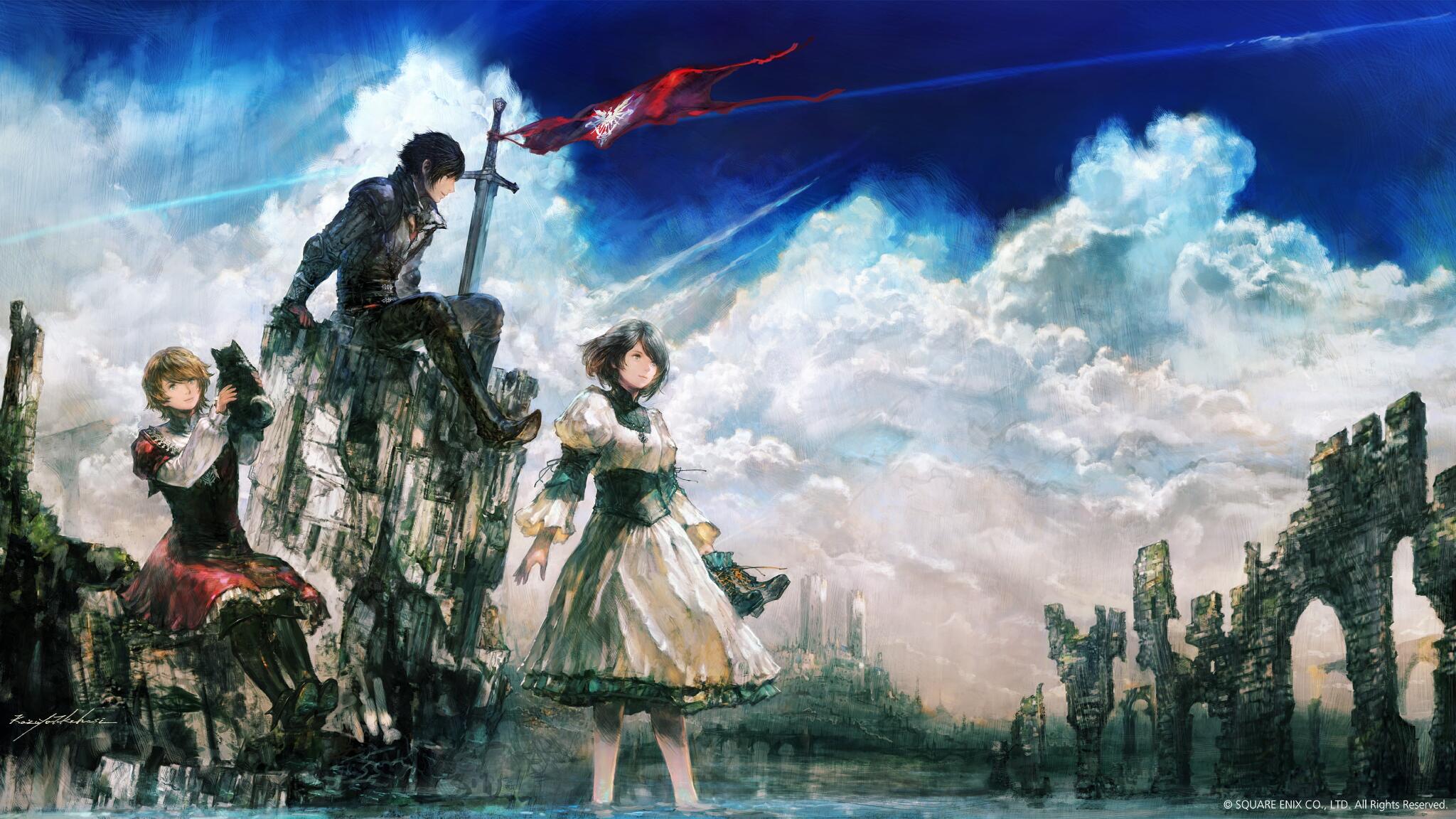 Discovery splash banner for Final Fantasy Discord server