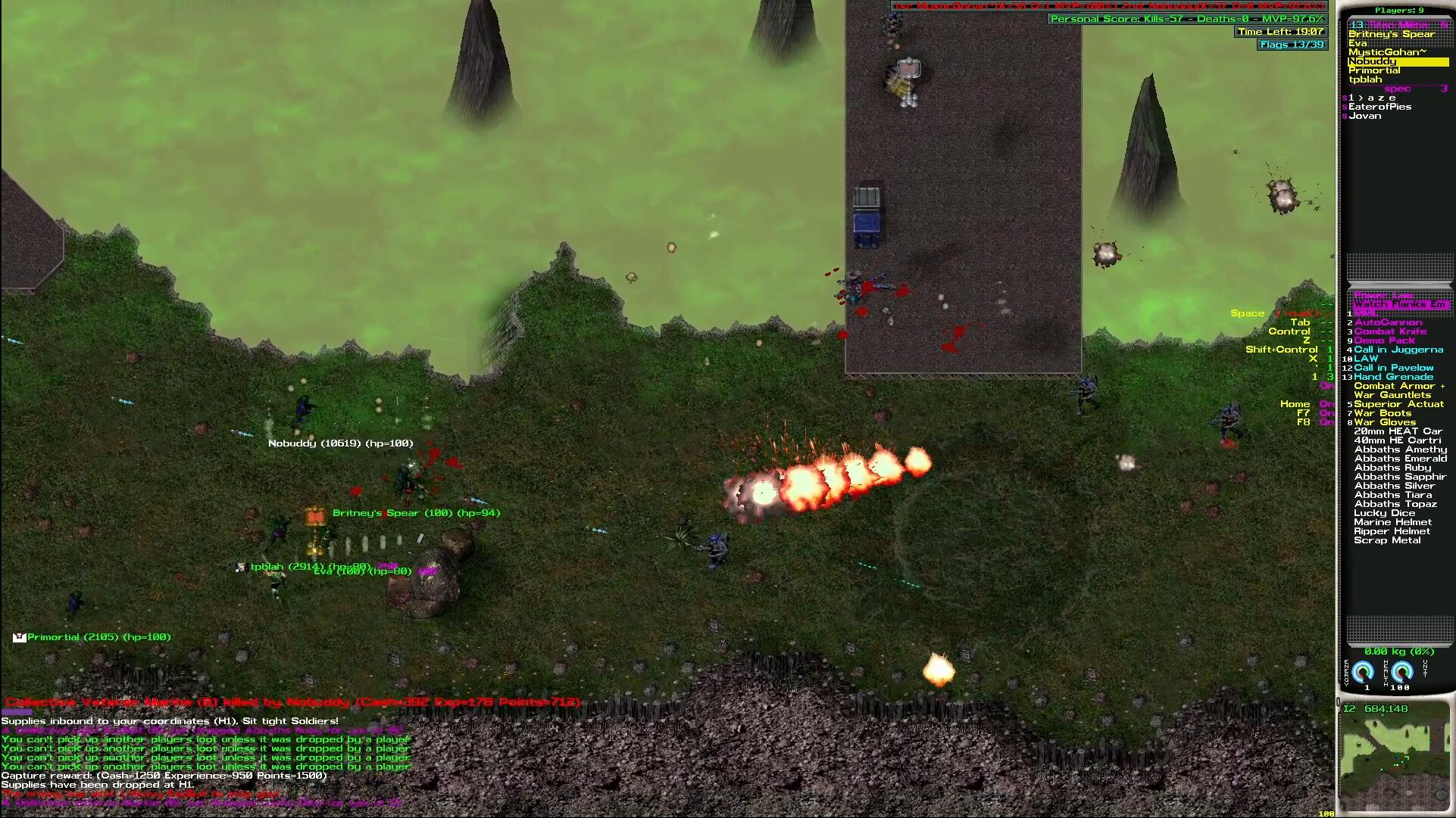Discovery splash banner for Infantry Online Discord server