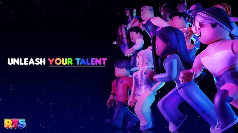 Discovery splash banner for 🎹 Roblox Talent Show 🎤 Discord server