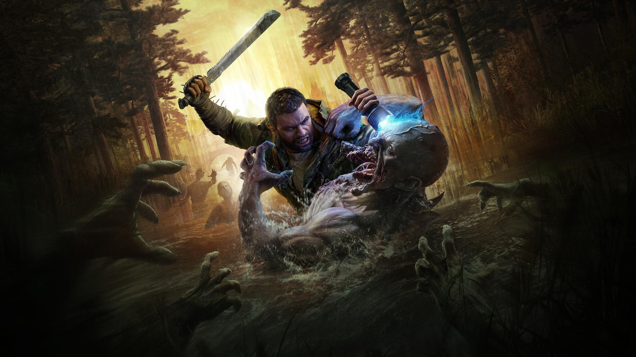 Discovery splash banner for Dying Light Discord server