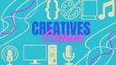 Discovery splash banner for Creatives Corner Discord server