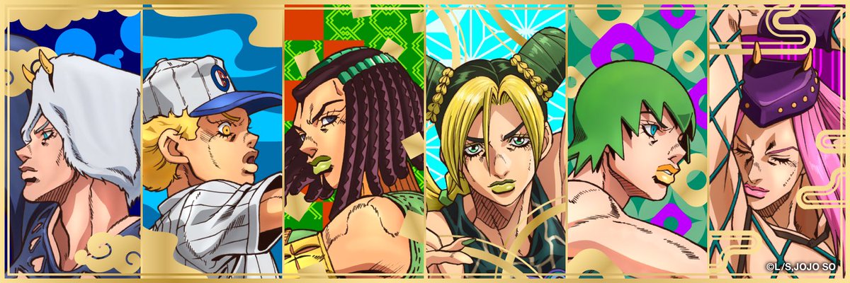 Discovery splash banner for JoJo's Bizarre Adventure Discord server