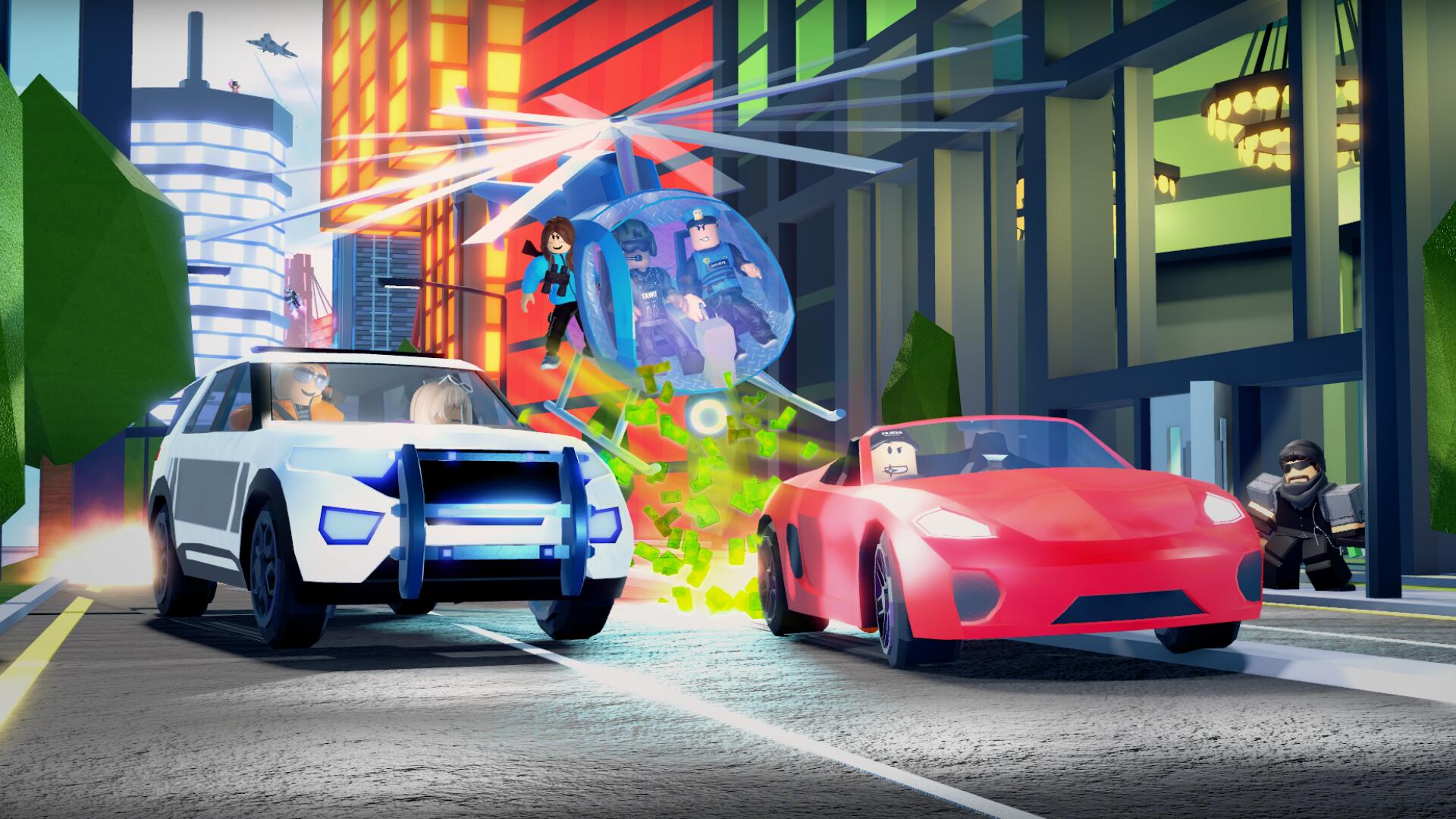 Discovery splash banner for Jailbreak Discord server