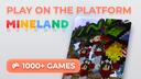 Discovery splash banner for 👑 Mineland Network┃Minecraft Discord server