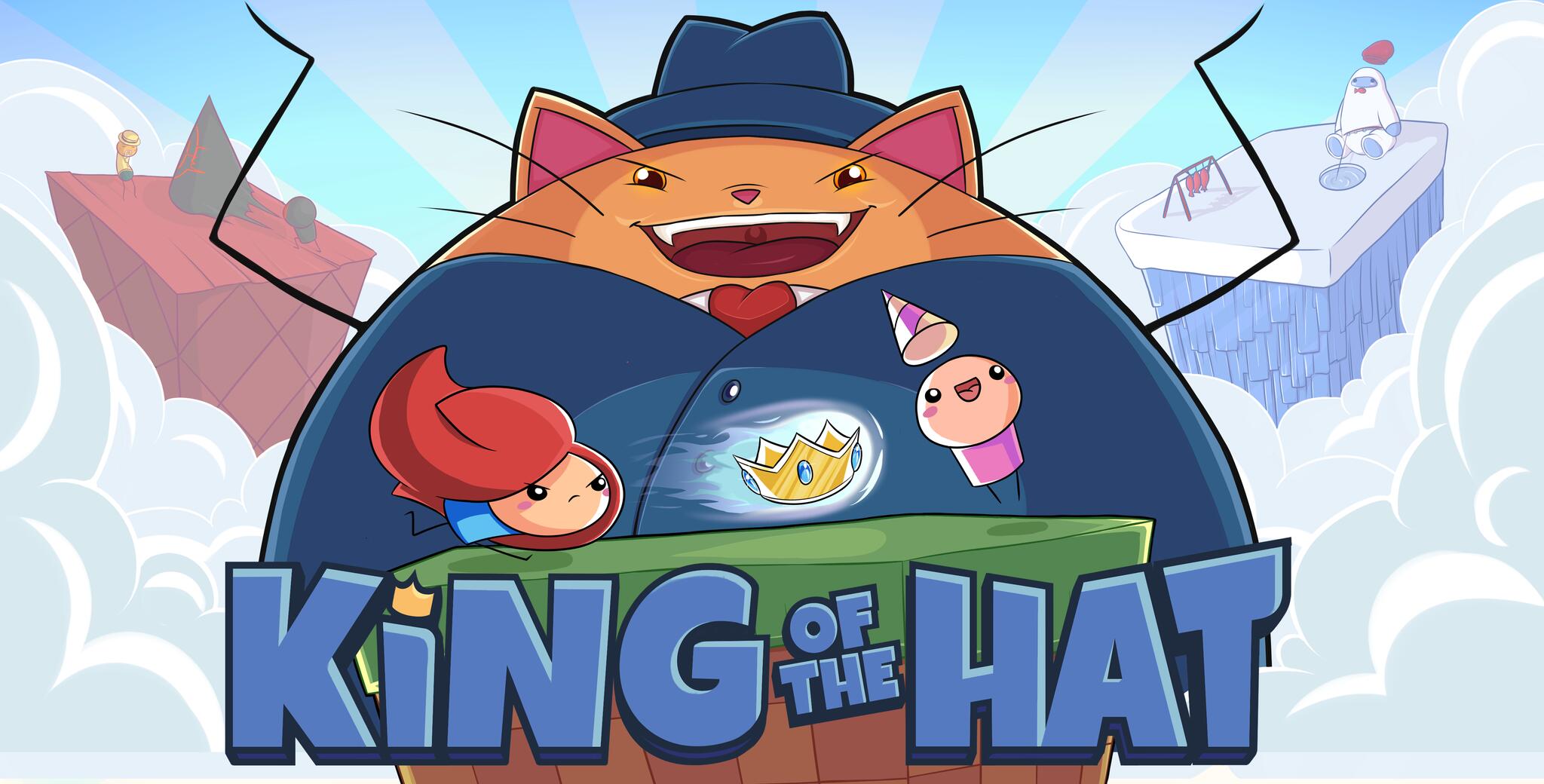 Discovery splash banner for King of the Hat Discord server