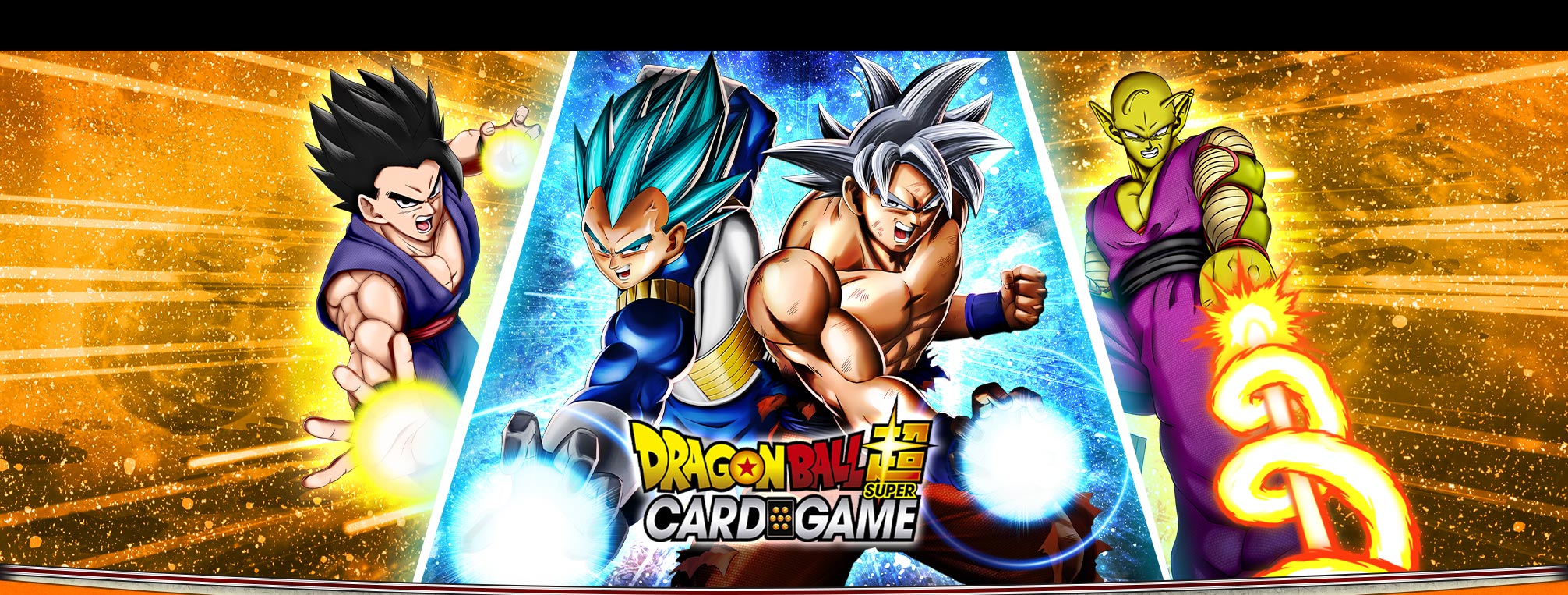 Discovery splash banner for Dragon Ball Super Card Game Discord server