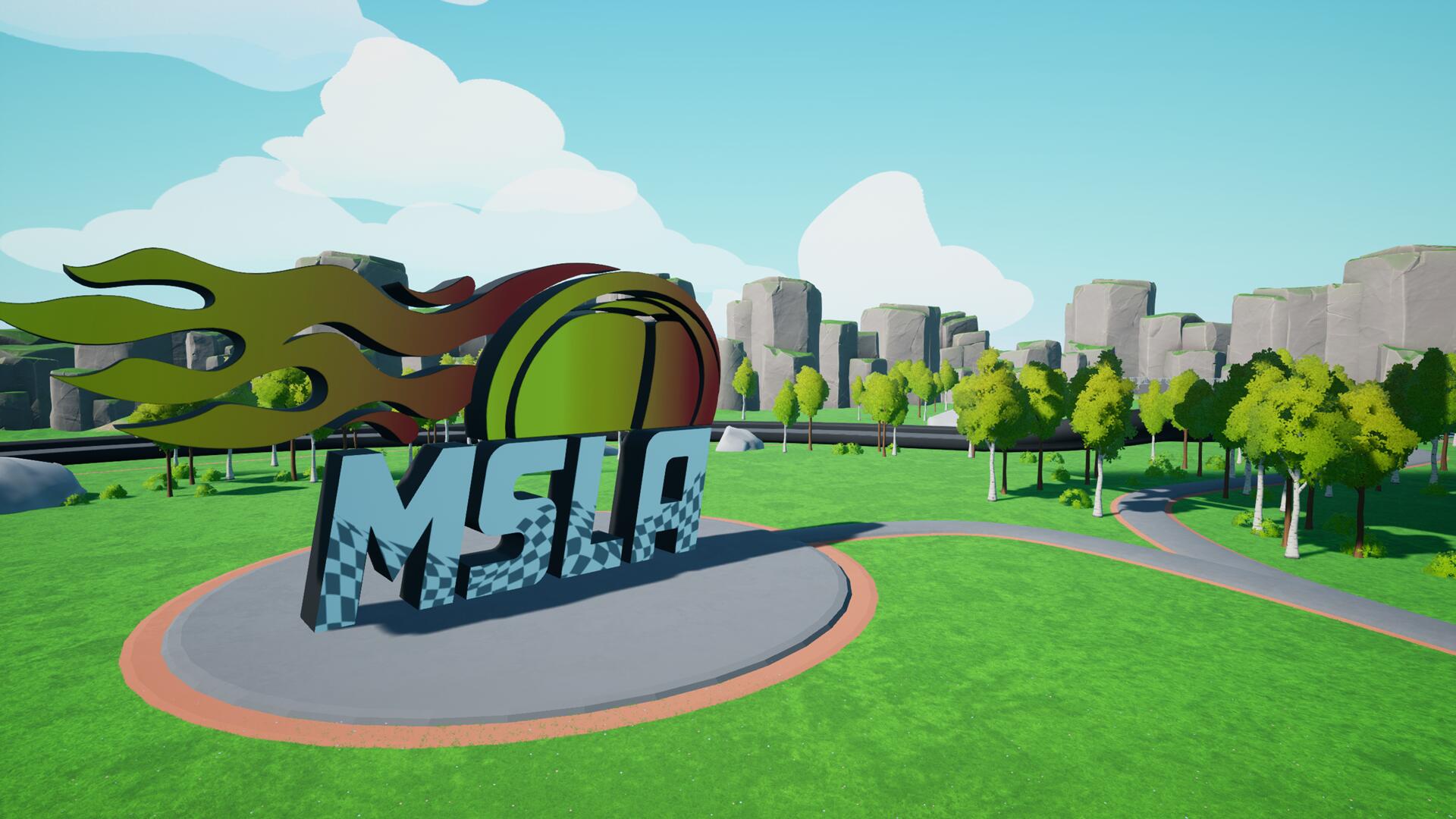 Discovery splash banner for MSLA Racing Network Discord server