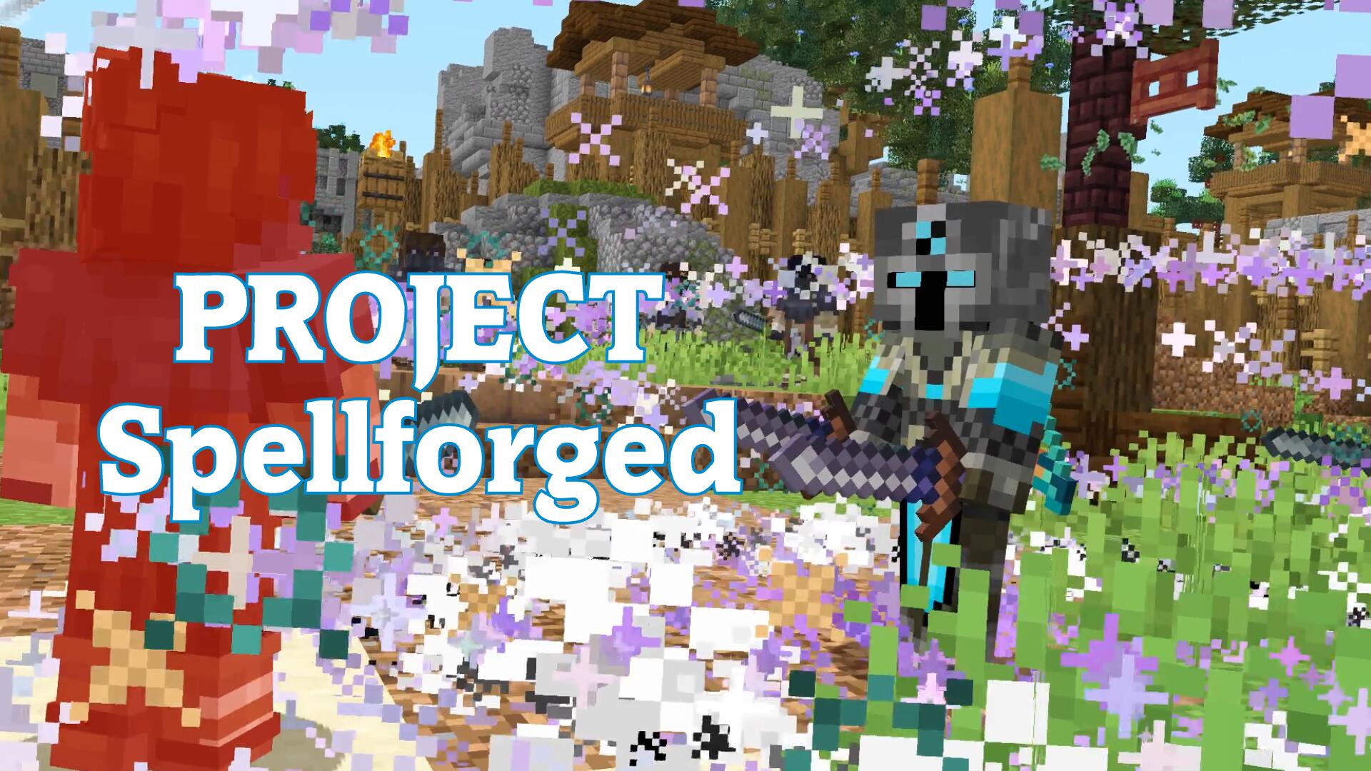 Discovery splash banner for PROJECT Spellforged Discord server