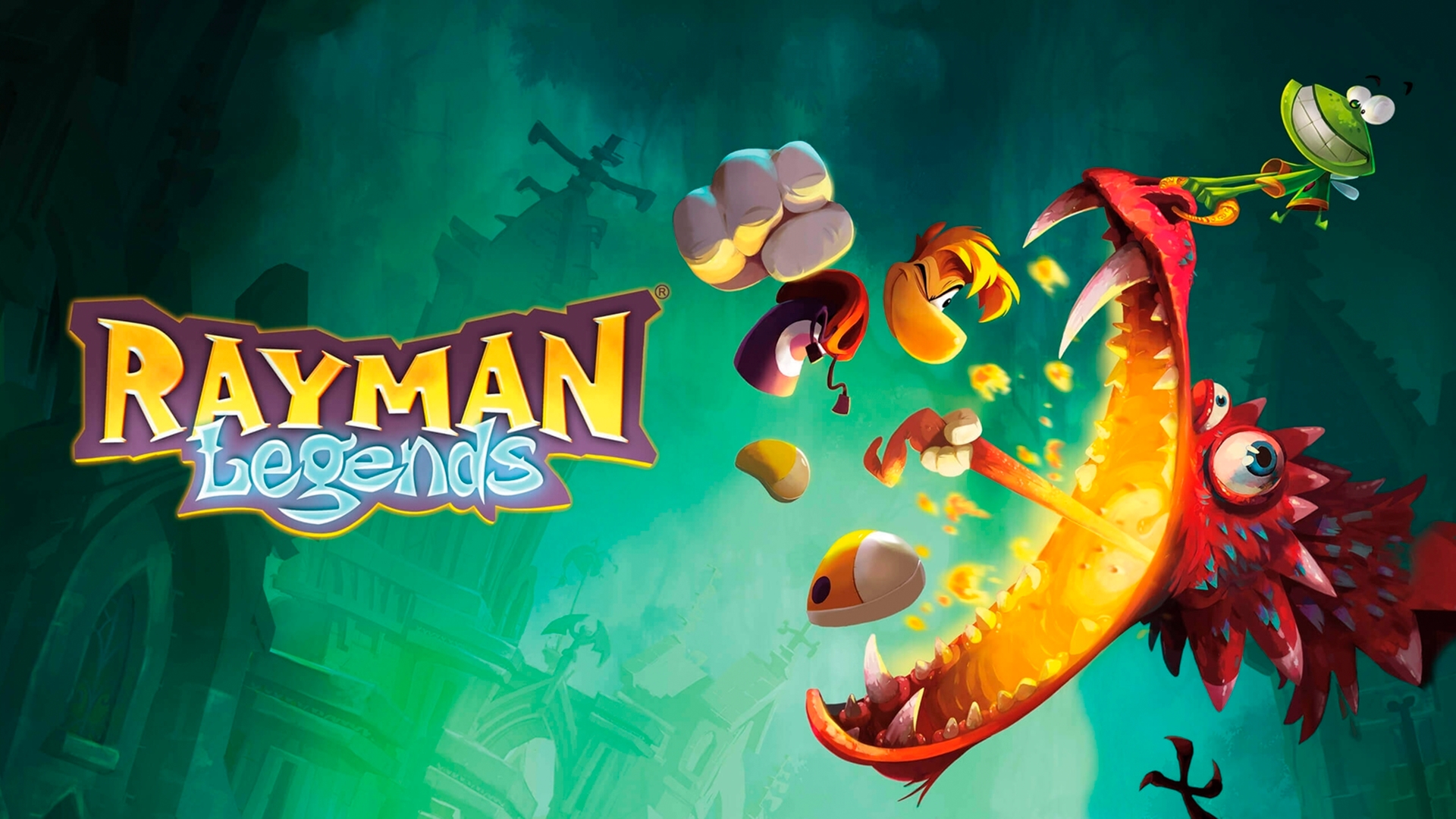 Discovery splash banner for Rayman Legends Discord Discord server