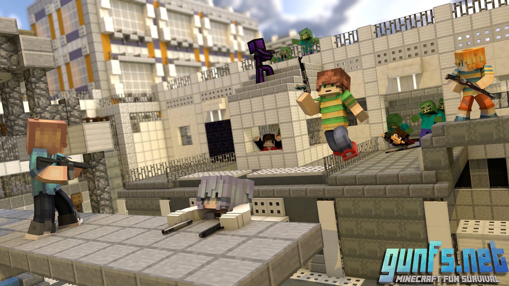 Discovery splash banner for MineVN Network Discord server