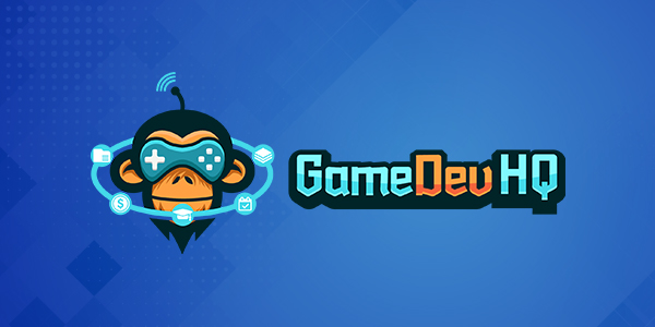 Discovery splash banner for gamedev:hq public Discord server
