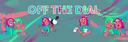 Discovery splash banner for Off the Dial Discord server