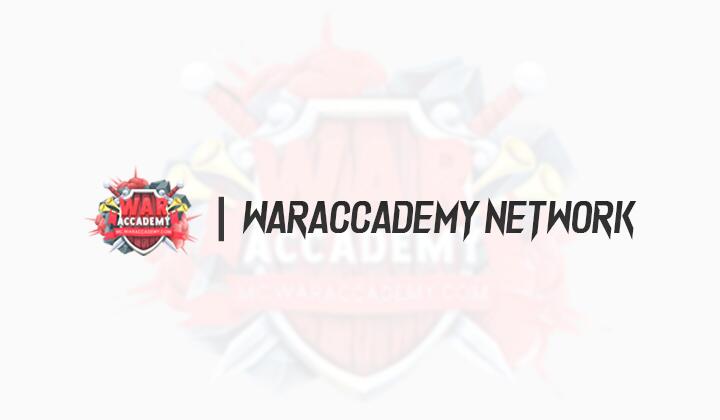 Discovery splash banner for WarAccademy Network Discord server