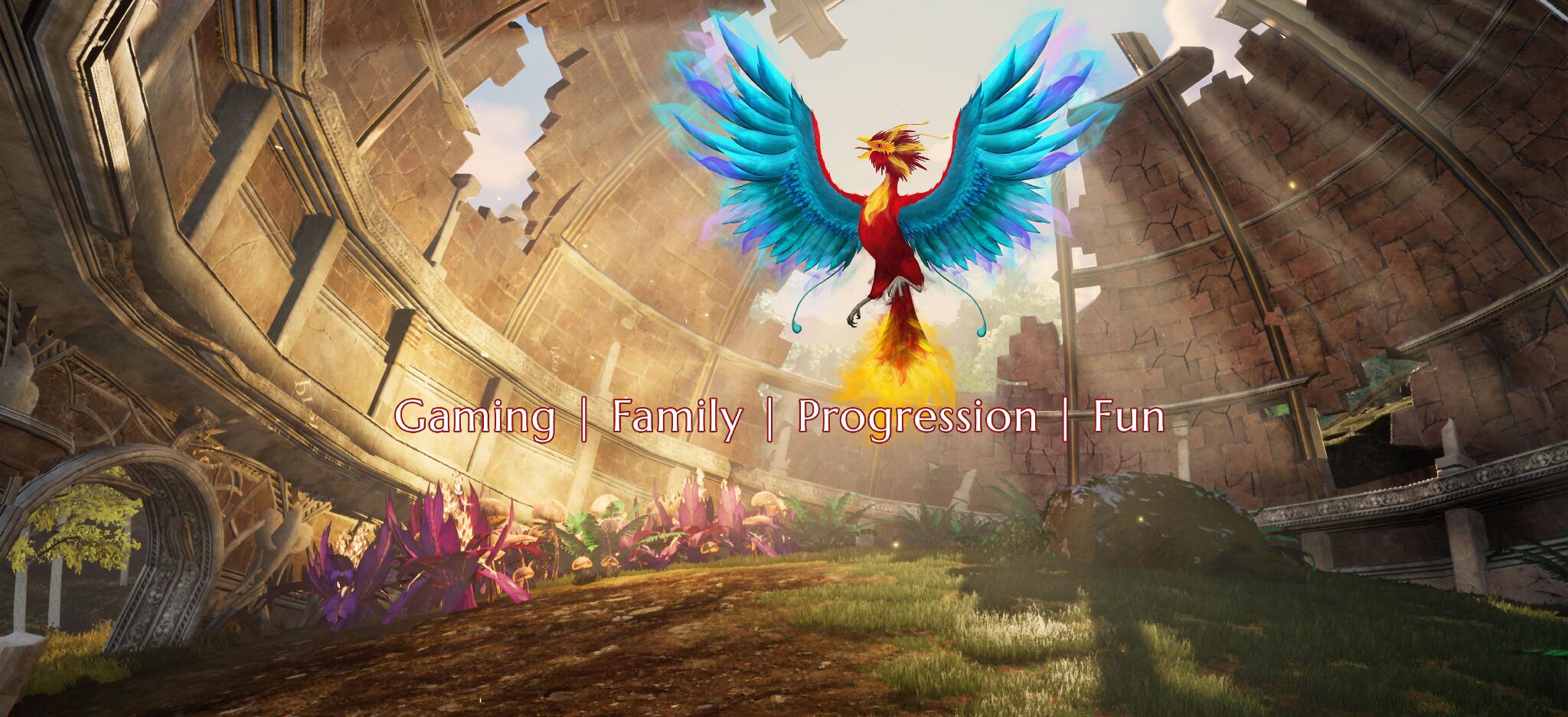 Discovery splash banner for Hand of Unity Discord server