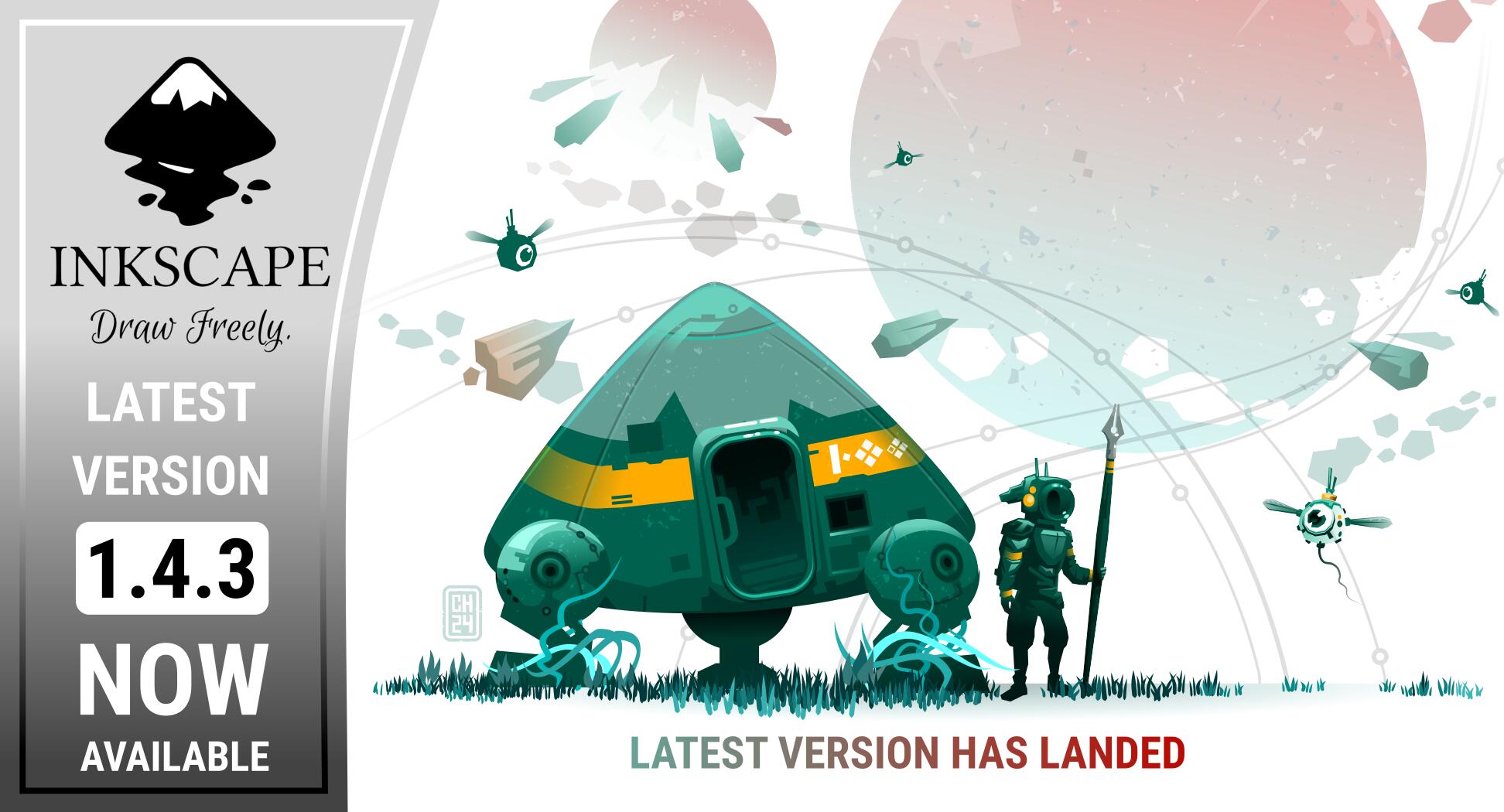 Discovery splash banner for Inkscape Discord server