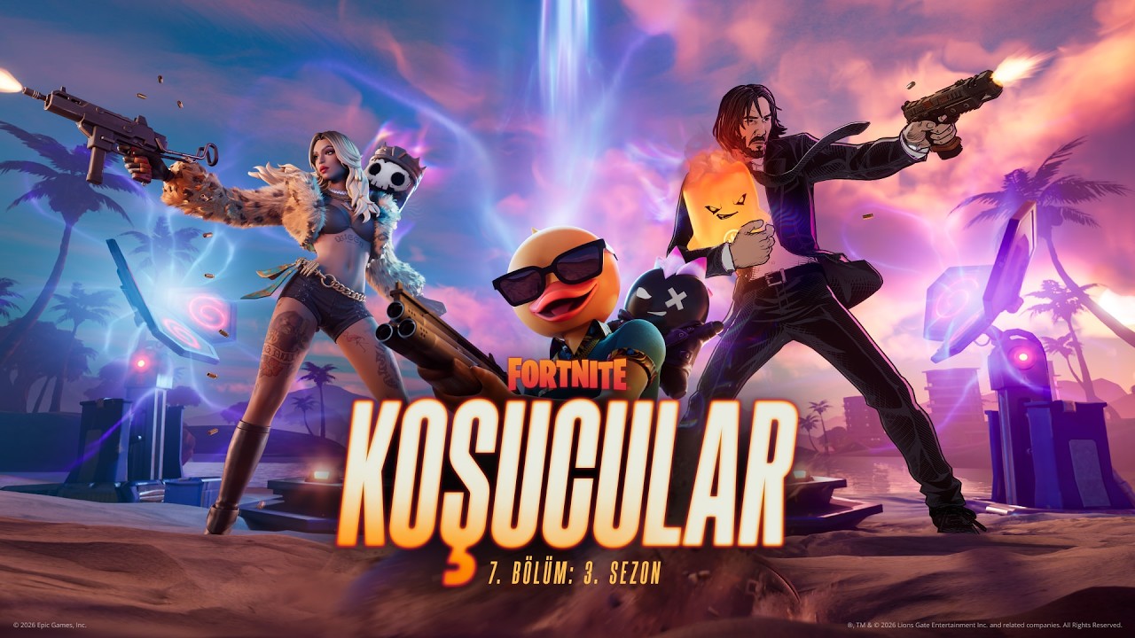 Discovery splash banner for Fortnite Türkiye Discord server