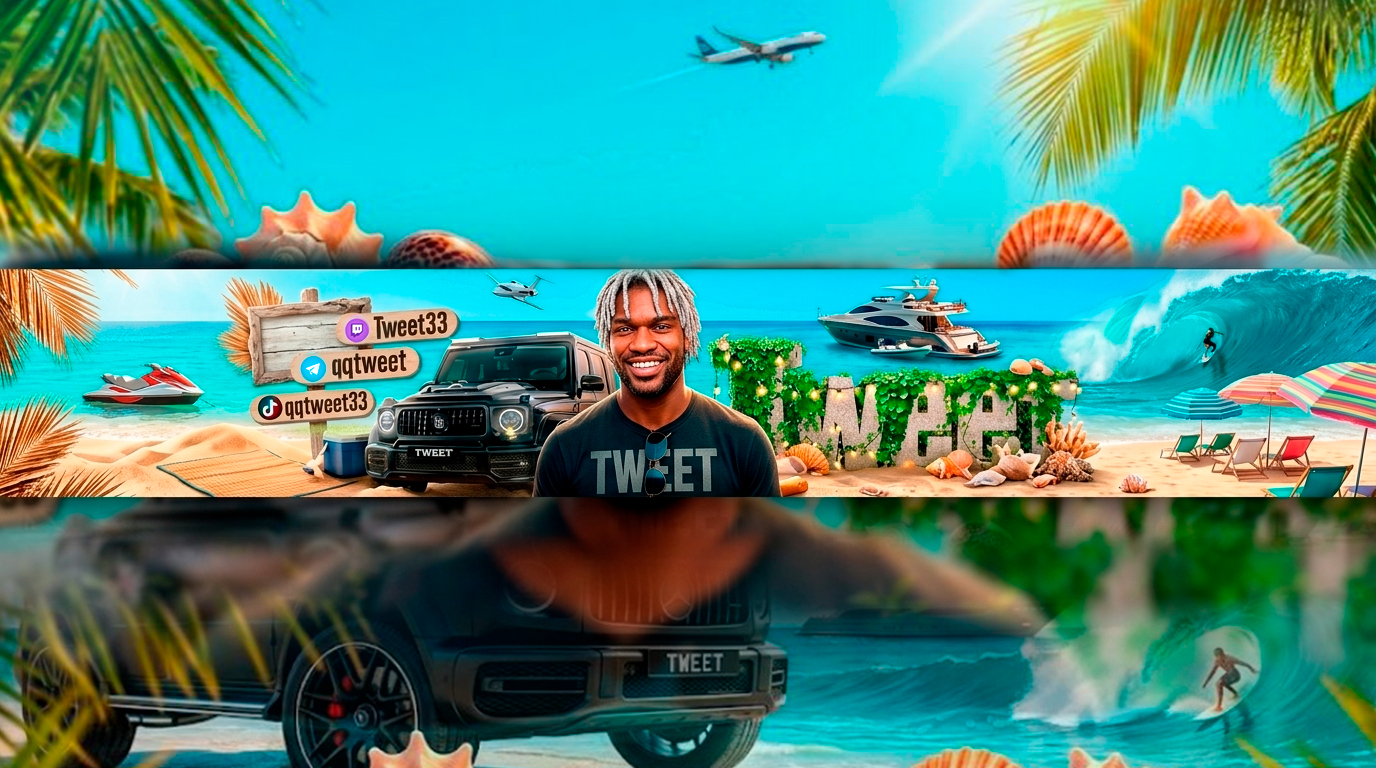 Discovery splash banner for Tweet FamQ Discord server