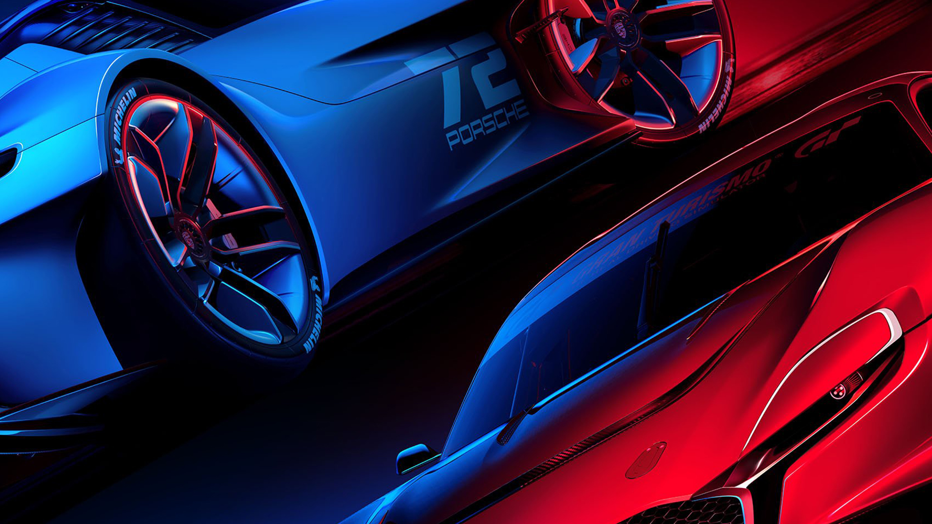 Discovery splash banner for Gran Turismo Discord server