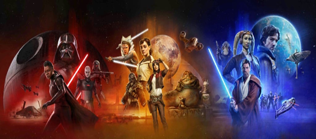 Discovery splash banner for SWGOH Events Discord server