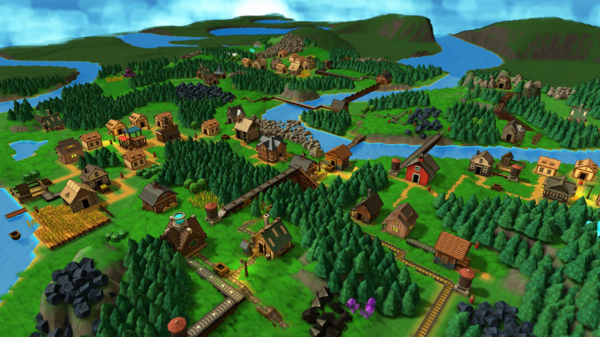 Discovery splash banner for Factory Town Discord server