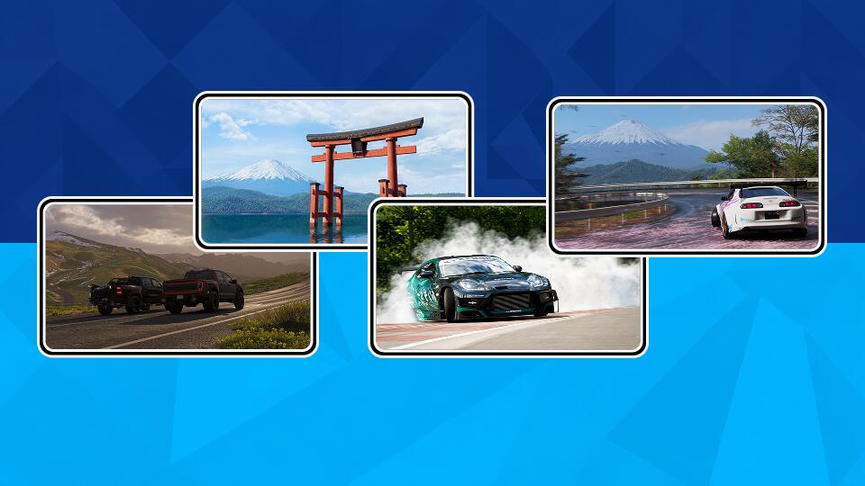 Discovery splash banner for Forza Horizon Car Meets Discord server
