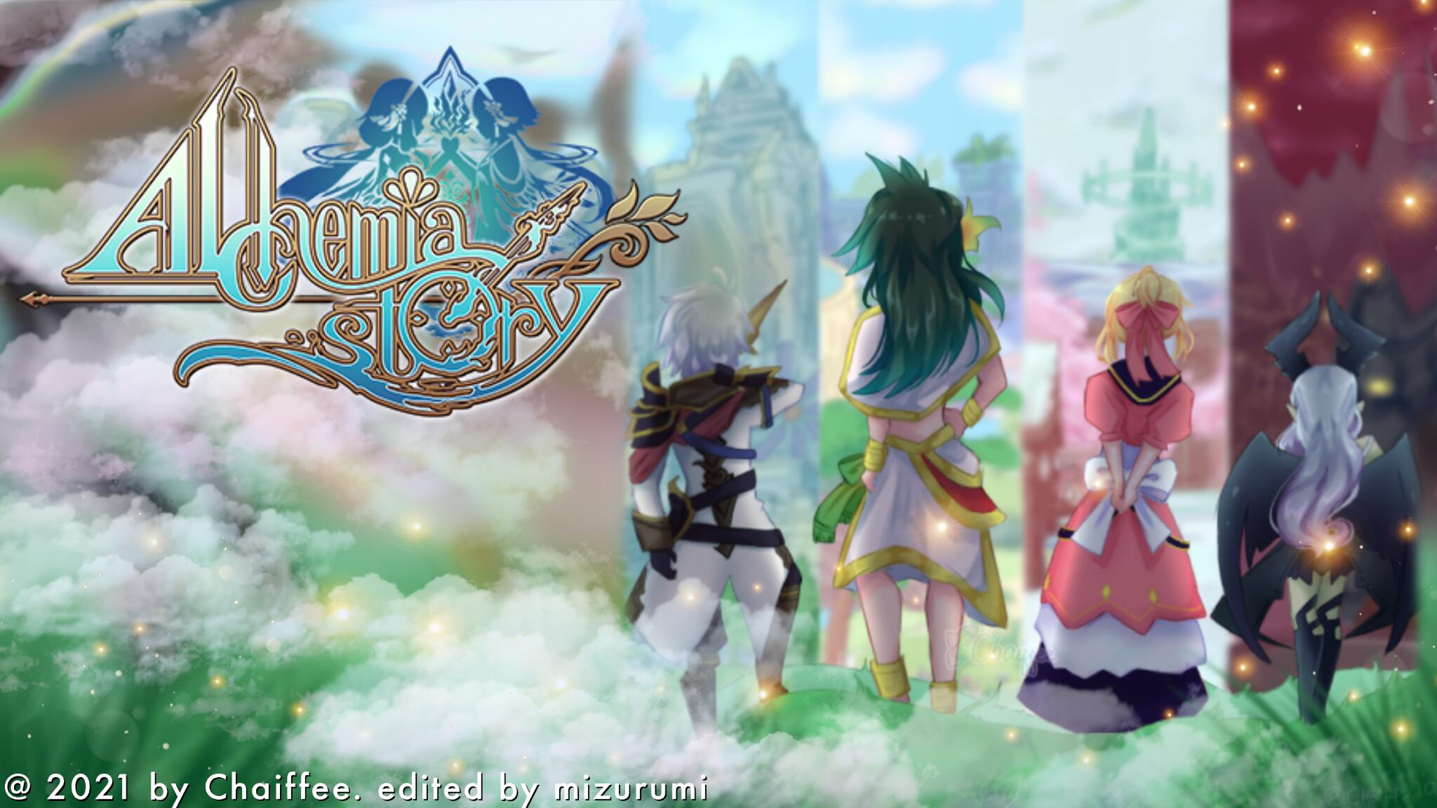 Discovery splash banner for Alchemia⭐Story Discord server