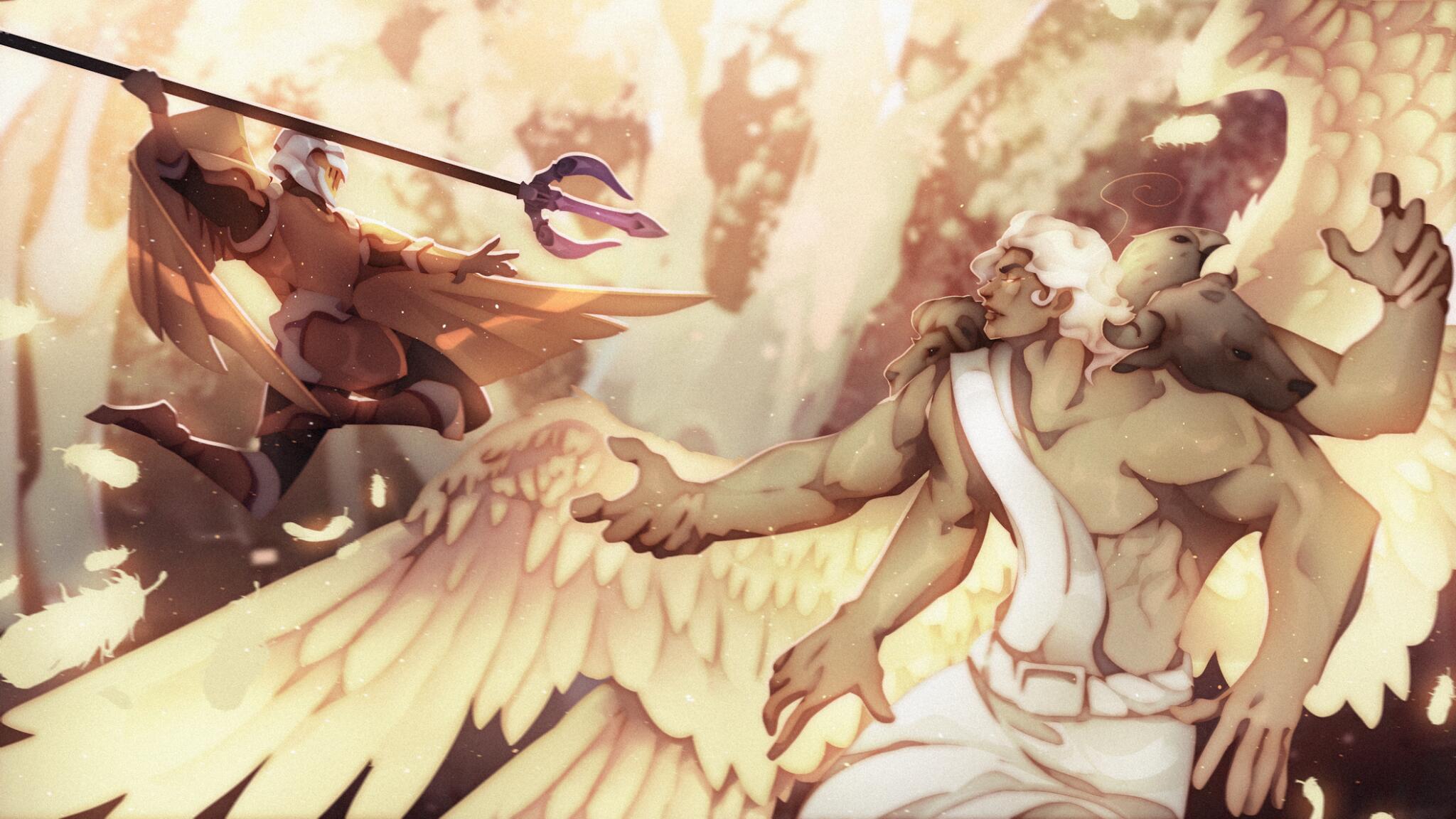 Discovery splash banner for Telos Realms | 1.5.2.11 | False Eden Discord server