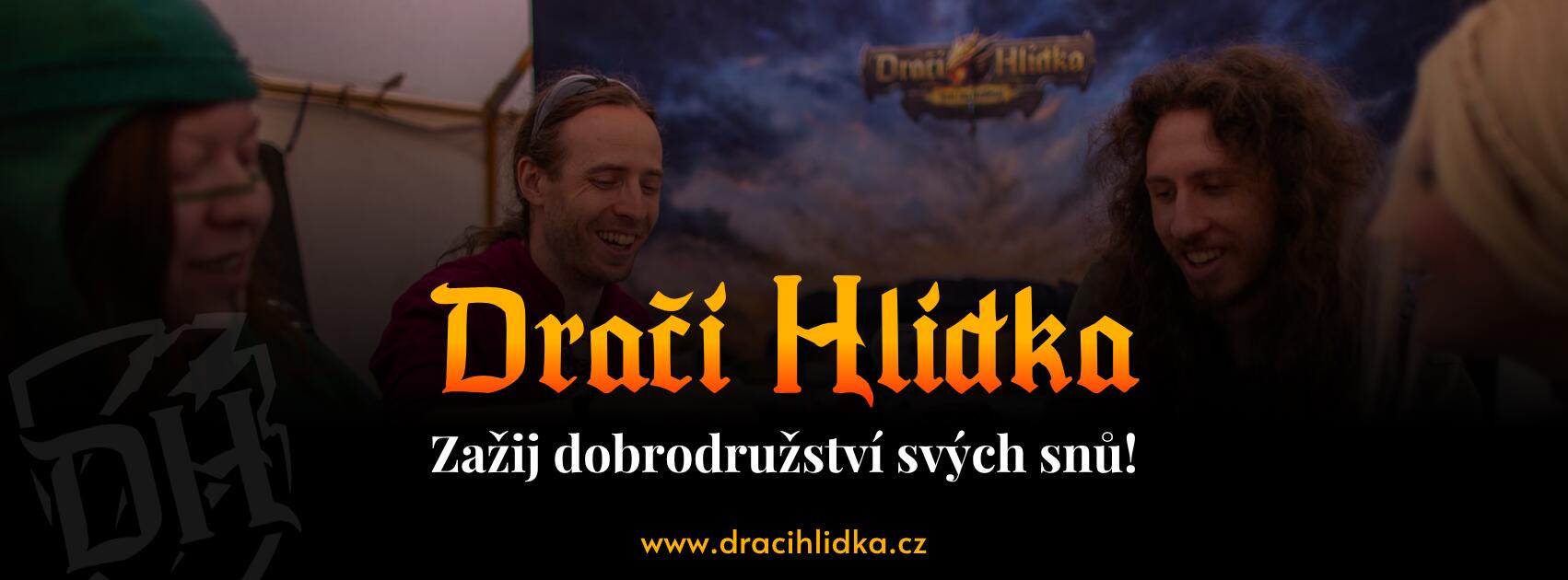 Discovery splash banner for DRAČÍ HLÍDKA Discord server
