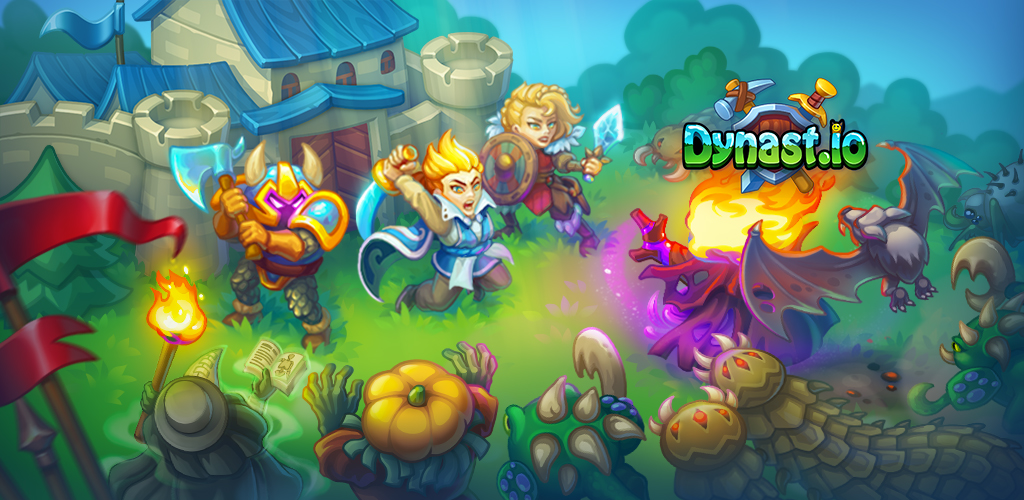 Discovery splash banner for Dynast.io Discord server