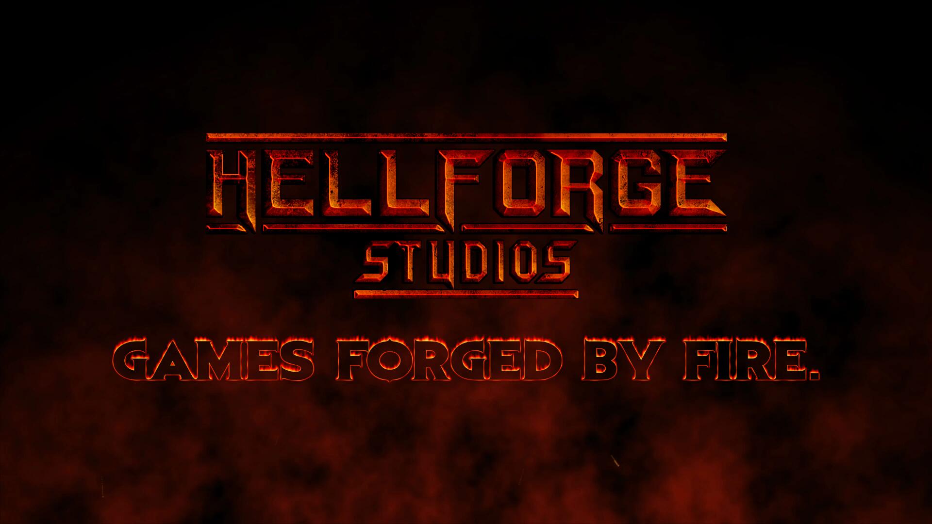 Discovery splash banner for Hellforge Studios Discord server