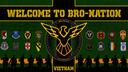 Discovery splash banner for BRO-NATION Discord server