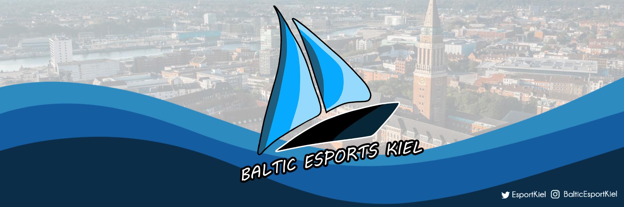Discovery splash banner for Baltic eSports Kiel e.V. Discord server